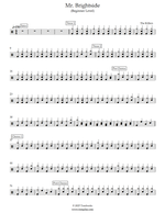 Mr. Brightside - The Killers drum sheet music