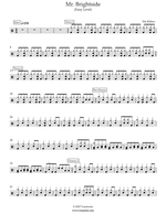 Mr. Brightside - The Killers drum sheet music