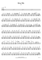 Kiss Me (키스미) - S Sharp (샵) drum sheet music