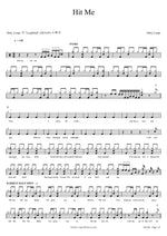 Hit Me Dirty Loops Full Drum Transcription / Drum Sheet Music COPYDRUM