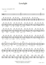 Lovelight ABBA Full Drum Transcription / Drum Sheet Music COPYDRUM