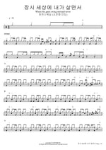 잠시 세상에 내가 살면서 (소진영 인도) Where the gates swing outward never 마커스워십 Full Drum Transcription / Drum Sheet Music COPYDRUM