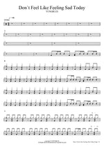 Don’t Feel Like Feeling Sad Today YUNGBLUD Full Drum Transcription / Drum Sheet Music COPYDRUM