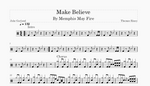 Make Believe Memphis May Fire Full Drum Transcription / Drum Sheet Music Thomas Riney