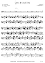 Come Back Home (Come Back Home) Seo Taiji and Boys (서태지와 아이들) Full Drum Transcription / Drum Sheet Music COPYDRUM