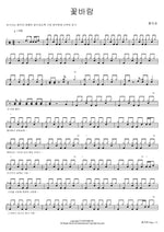 Flower Wind (꽃바람) Hong Ji Yoon (홍지윤) Full Drum Transcription / Drum Sheet Music COPYDRUM