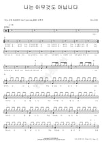 I Am Nothing (나는 아무것도 아닙니다) ANOINTING (어노인팅) Full Drum Transcription / Drum Sheet Music COPYDRUM