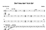 Don't Know What You Got (Till It's Gone) Cinderella Simplified Drum Transcription / Drum Sheet Music Daniel Galaz