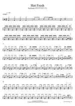 Hot Fresh Daybreak Full Drum Transcription / Drum Sheet Music COPYDRUM