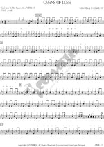 Omens of Love T Square (ティー・スクェア) & Casiopia P4 (カシオペア) Full Drum Transcription / Drum Sheet Music COPYDRUM