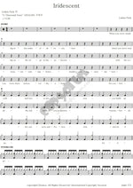 Iridescent Linkin Park Full Drum Transcription / Drum Sheet Music COPYDRUM
