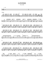 Lovers (Lovers) - Car, the Garden (카더가든) drum sheet music