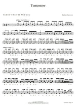 Tomorrow Machico (まちこ) Full Drum Transcription / Drum Sheet Music COPYDRUM