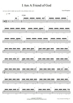 I Am A Friend Of God Israel Houghton Full Drum Transcription / Drum Sheet Music COPYDRUM