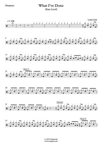 What I've Done - Linkin Park drum sheet music