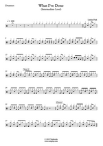 What I've Done - Linkin Park drum sheet music