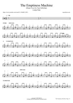 The Emptiness Machine (Tarn Softwhip Drum Cover) - Linkin Park drum sheet music