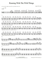 Running with the Wild Things Against the Current Full Drum Transcription / Drum Sheet Music COPYDRUM