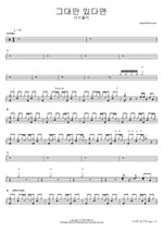 Geudaeman Itdamyeon (그대만 있다면) "If Only I Have You" - Loveholic (러브홀릭) drum sheet music