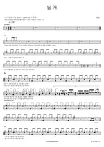 Wings (날개) Daesung (대성) Full Drum Transcription / Drum Sheet Music COPYDRUM