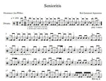 Senioritis The Red Jumpsuit Apparatus Full Drum Transcription / Drum Sheet Music Franki Bio