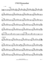 I Will Remember Toto Full Drum Transcription / Drum Sheet Music COPYDRUM