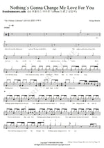 Nothing's Gonna Change My Love for You George Benson Full Drum Transcription / Drum Sheet Music COPYDRUM