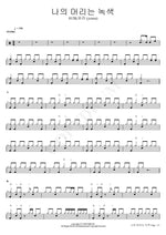My Hair Is Green (나의 머리는 녹색) (feat. Youra 유라) 015B Full Drum Transcription / Drum Sheet Music COPYDRUM