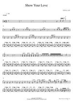 Show Your Love (Show Your Love) BTOB 4U (비투비 포유) Full Drum Transcription / Drum Sheet Music COPYDRUM