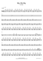 My Oh My Ava Max Full Drum Transcription / Drum Sheet Music COPYDRUM