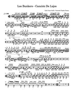 Canción De Lejos Los Bunkers Full Drum Transcription / Drum Sheet Music Carlos Dias Aidos