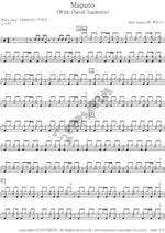 Maputo Bob James and David Sanborn Full Drum Transcription / Drum Sheet Music COPYDRUM