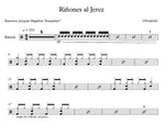 Riñones Al Jerez O'Funk'illo Full Drum Transcription / Drum Sheet Music Franki Bio