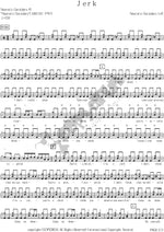 Jerk Neurotic Outsiders Full Drum Transcription / Drum Sheet Music COPYDRUM