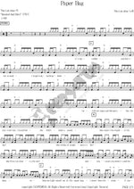 Paper Bag Two Ton Shoe Full Drum Transcription / Drum Sheet Music COPYDRUM