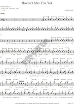 Haven't Met You Yet Michael Buble Full Drum Transcription / Drum Sheet Music COPYDRUM