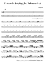 Exogenesis: Symphony Part 3 (Redemption) - Muse drum sheet music