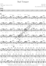 Bad Temper (Bad Temper) Gain (가인) Full Drum Transcription / Drum Sheet Music COPYDRUM