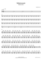 Bittersweet - Madison Beer drum sheet music
