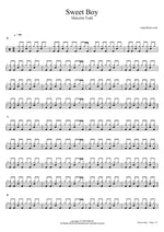 Sweet Boy - Malcolm Todd drum sheet music