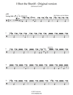 I Shot the Sheriff - Bob Marley & The Wailers drum sheet music
