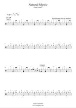 Natural Mystic - Bob Marley & The Wailers drum sheet music