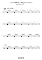 Natural Mystic - Bob Marley & The Wailers drum sheet music