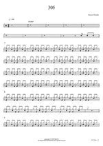 305 Shawn Mendes Full Drum Transcription / Drum Sheet Music COPYDRUM