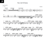 The Call of Ktulu Metallica Full Drum Transcription / Drum Sheet Music Drum Sheet MX