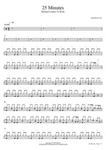 25 Minutes - Michael Learns to Rock drum sheet music