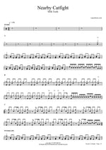 Nearby Catfight - Milk Teeth drum sheet music