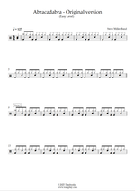 Abracadabra - Steve Miller Band drum sheet music