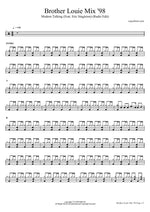 Brother Louie '98 (feat. Eric Singleton) - Modern Talking drum sheet music