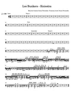 Siniestra Los Bunkers Full Drum Transcription / Drum Sheet Music Carlos Dias Aidos